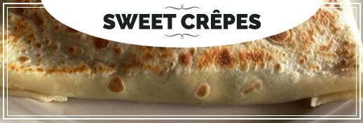 BIN 141 Menu Sweet Crepes
